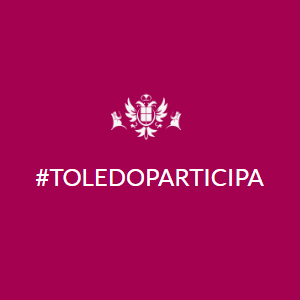 https://www.toledo.es/wp-content/uploads/2017/12/toledo-participal-square.png. Toledo publica la web participa.toledo.es donde los ciudadanía de Toledo puede proponer, debatir y decidir sobre los asuntos que les importan