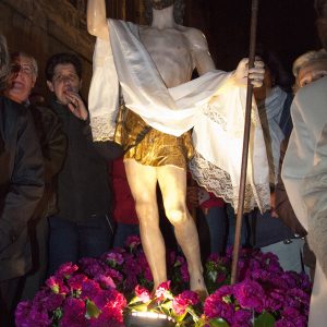 Domingo de Resurrección. Procesión de la VIRGEN DE LA ALEGRÍA Y JESÚS RESUCITADO