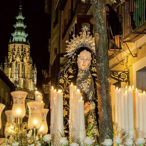 Viernes de Dolores. Procesión de NUESTRA SEÑORA DE LA SOLEDAD