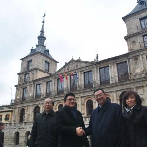 l Ministro de Cultura chino elige Toledo para pasar el domingo  interesado por su patrimonio, donde es recibido por el Gobierno local 
