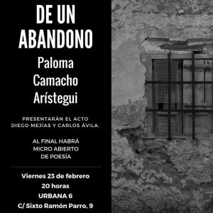 ‘Cartografía de un abandono’, de Paloma Camacho