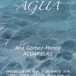 Exposición “AGUA”, acuarelas de Ana Gómez Menor