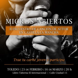 “II Encuentro de Canción de Autor” y “Micros abiertos”