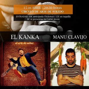 Concierto de MANU CLAVIJO Y EL KANKA ( II Encuentro de Canción de Autor)