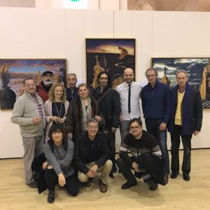a Asociación San Marcos de Artistas Plásticos expone por primera vez en el centro cultural con 16 autores y más de 70 obras
