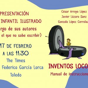 Presentación Libro Infantil Ilustrado: Inventos locos. Manual de Instrucciones