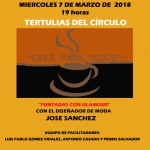 Tertulia “Café para todos”