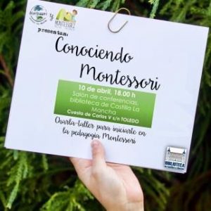 Charla – conferencia ¿Qué es la pedagogía Montessori?