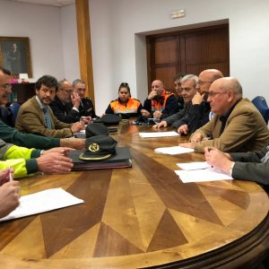 a Junta de Local de Seguridad se reúne para coordinar el operativo de Semana Santa
