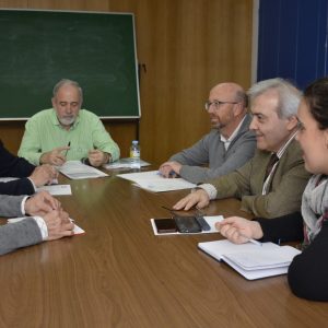 eunión del Grupo de Trabajo de Tráfico del Polígono para abordar la situación del barrio en materia de seguridad vial