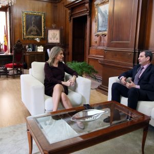 a alcaldesa repasa con Fedeto las actuaciones e iniciativas municipales que afectan a los empresarios de la ciudad