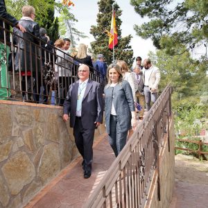 a Virgen de La Cabeza abre el calendario de romerías de la ciudad y estrena la nueva rampa construida por el Ayuntamiento