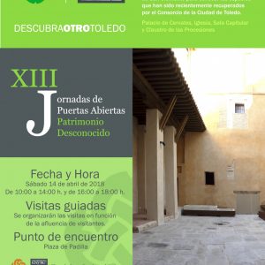 XIII Jornada de puertas abiertas. Patrimonio Desconocido