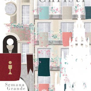a Semana Grande del Corpus Christi ya tiene cartel, una obra gráfica de la arquitecta toledana Natalia Martínez