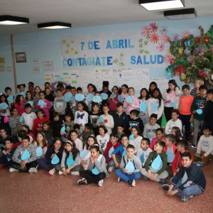 scolares del ‘Jaime de Foxa’ participan en un proyecto de Educación para el Desarrollo sobre el Día Mundial de la Salud