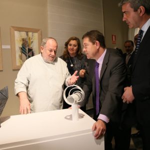 l Gobierno local, presente en la exposición “Arte entre dos siglos”, del artista toledano Luis Pablo Gómez Vidales
