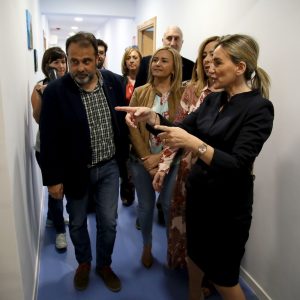 a alcaldesa inaugura la ampliación del centro de Alzheimer, que mejora servicios y prestaciones para usuarios y profesionales