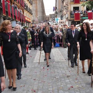 oledo vive el júbilo de la celebración del Corpus en una jornada soleada en la que la ciudad ha exhibido su orgullo y singularidad