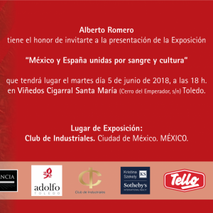 Presentación Exposición “México y España unidas por sangre y cultura”