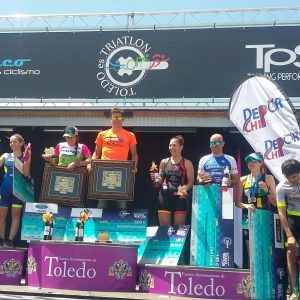 lba Reguillo y Francisco Fernández-Cortes ganan el III Triatlón Media Distancia ‘Toledo es Triatlón 2018’