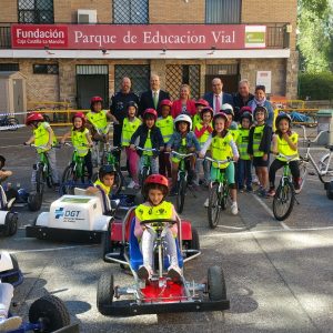 n convenio de colaboración entre Iberdrola y el Ayuntamiento mejorará el mantenimiento y material del Parque de Educación Vial
