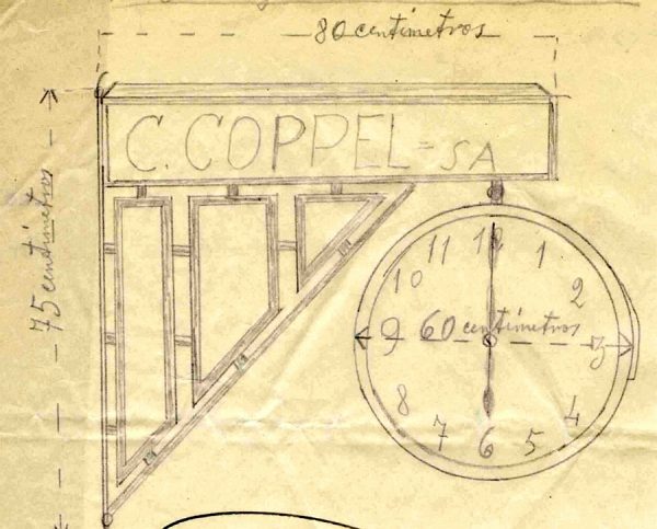 1928 - C. Coppel S.A.- Calle del Comercio - Relojería de Carlos Coppel