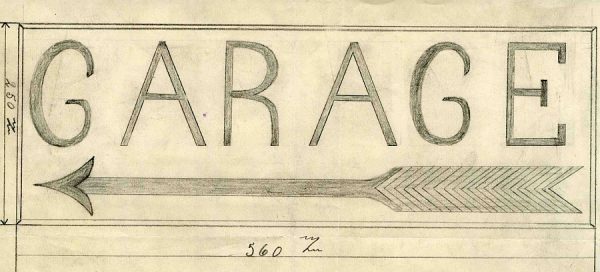 1929 - Garage - Calle del Corral de D. Diego 5 - Garage Auto Martínez de Andrés Martínez Arribas