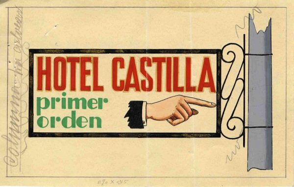 1932 - Hotel Castilla - Plaza de Zocodover - Juan de Priede Hevia