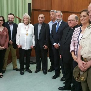 l Ayuntamiento participa en la entrega anual de premios de la Real Academia y Ciencias Históricas de Toledo