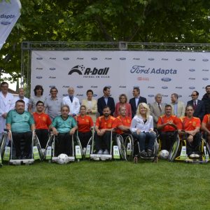 l Ayuntamiento respalda la presentación nacional del A-Ball, una nueva modalidad deportiva de fútbol en silla de ruedas