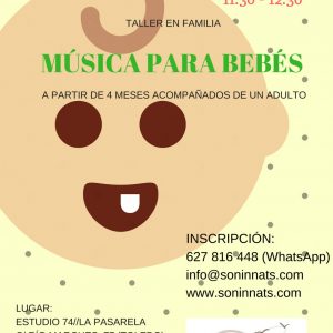 Taller de MÚSICA PARA BEBÉS