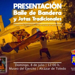 Presentación del Baile de la Bandera y Jotas Tradicionales