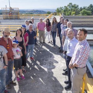 yuntamiento y Tagus abren las puertas de la presa del Guajaraz y la ETAP a la ciudadanía por el Día Mundial del Medio Ambiente