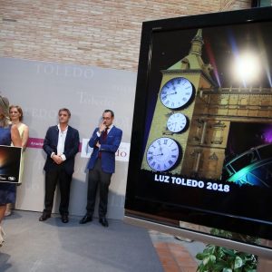 ilagros Tolón destaca el Alcázar como espacio inédito para ‘Luz Toledo’ con la pantalla de mayor dimensión en la historia del evento