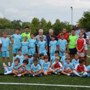 l Gobierno asiste a la clausura del Campus Infantil de Fútbol Base ‘Ciudad de Toledo’ por el que han pasado 150 niños este verano