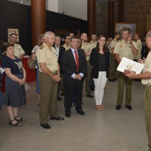 l Consistorio participa en la inauguración de la nueva exposición del Museo del Ejército sobre la Academia de Infantería