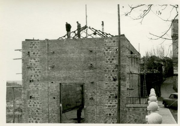 MMH-061-Construcción del Tallerón del Museo de Victorio Macho_1954