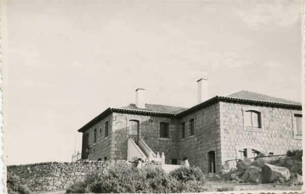 MMH-124-Obras en un pilar en el sifón del canal de aguas del Torcón_Septiembre de 1952