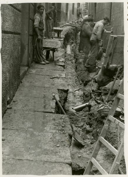 MMH-240-Obras de urbanización en la cuesta de la Sal_1960 - Fot Celestino