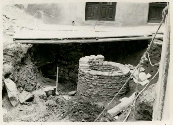 MMH-256-Obras de urbanización en la calle de la Lechuga o Bécquer_1960 - Fot Celestino