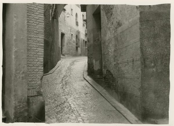 MMH-273-Obras de urbanización en el callejón de San Ginés_1960 - Fot Celestino