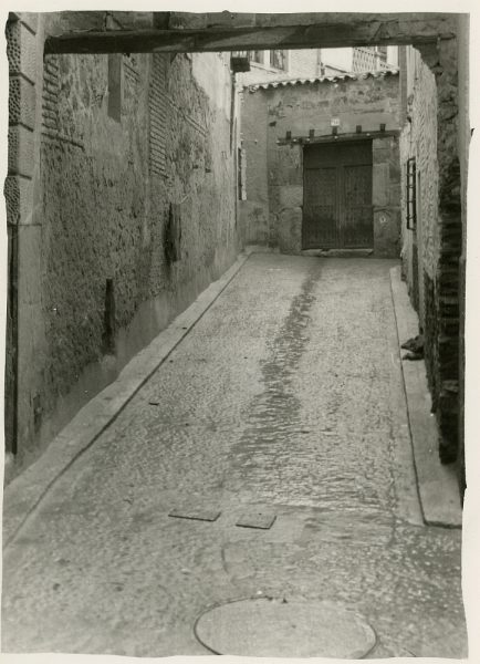 MMH-275-Obras de urbanización en el callejón de San Ginés_1960 - Fot Celestino