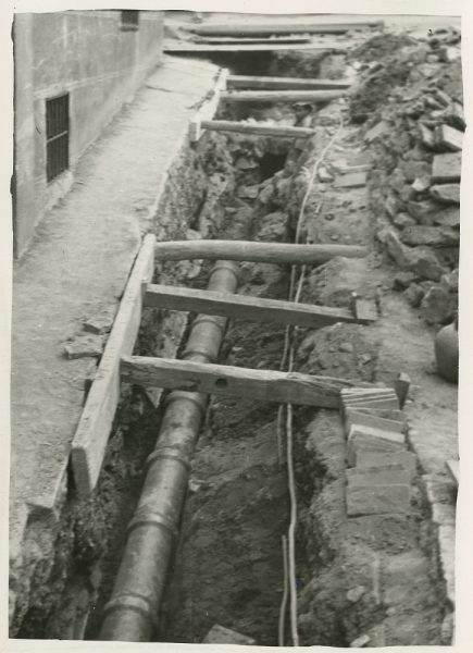 MMH-280-Obras de urbanización en la calle de la Granada_1960 - Fot Celestino