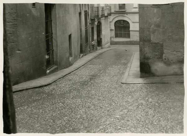 MMH-283-Obras de urbanización en la calle de la Granada_1960 - Fot Celestino