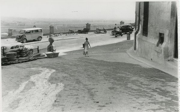 MMH-325-Obras de urbanización en la calle de Núñez de Arce_1960 - Fot Flores