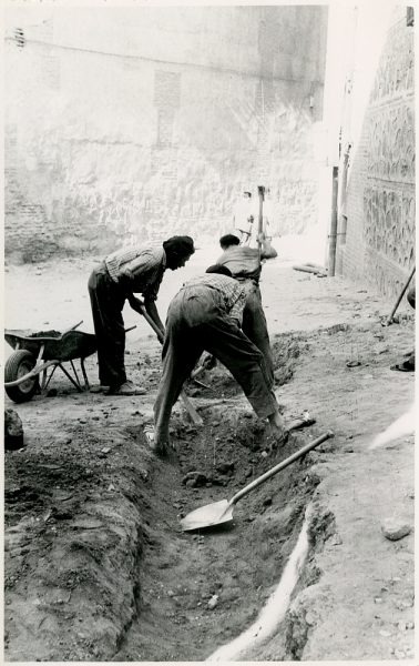 MMH-332-Obras de urbanización del callejón de San José_1960 - Fot Flores