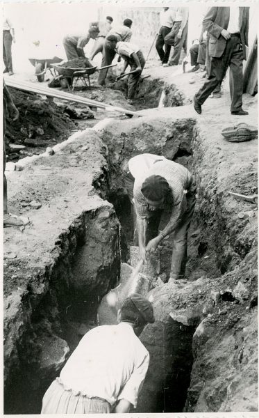 MMH-333-Obras de urbanización del callejón de San José_1960 - Fot Flores