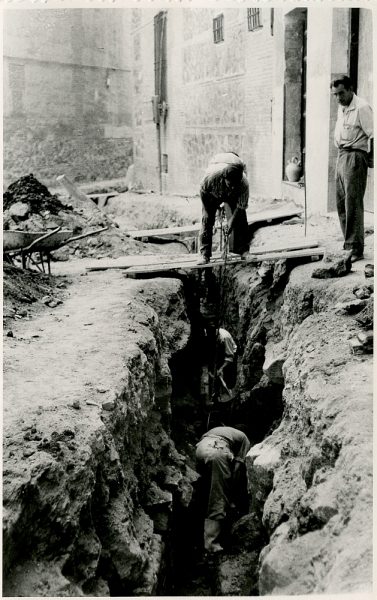 MMH-335-Obras de urbanización del callejón de San José_1960 - Fot Flores