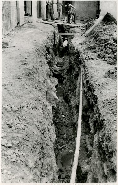 MMH-336-Obras de urbanización del callejón de San José_1960 - Fot Flores