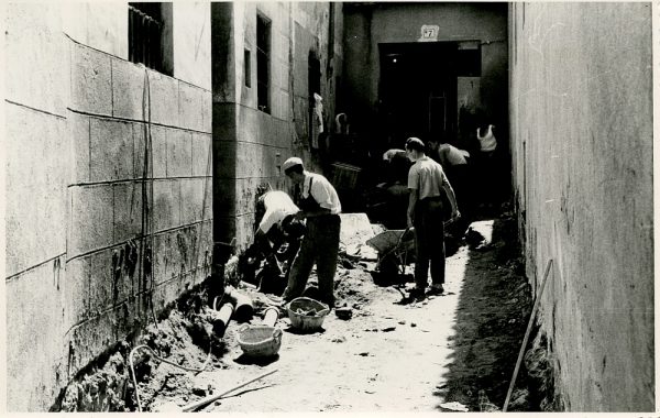 MMH-338-Obras de urbanización del callejón de San José_1960 - Fot Flores